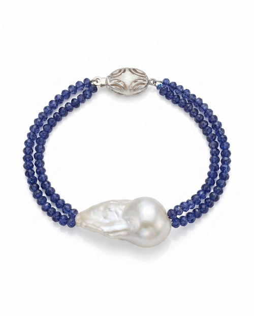 Bead Baroque Pearl Bracelet