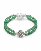 Mint Green Baroque Pearl Bracelet
