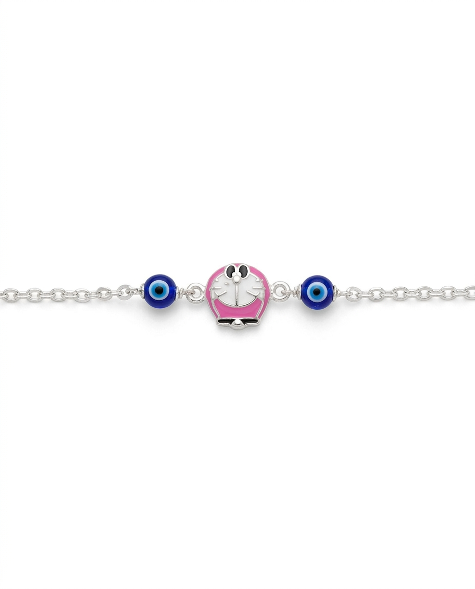 Cartoon Charm Evil Eye Bracelet