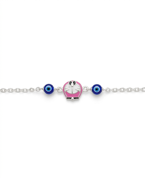 Cartoon Charm Evil Eye Bracelet