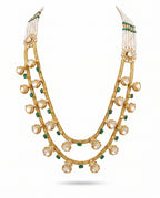 Double Layer Charm Long Necklace
