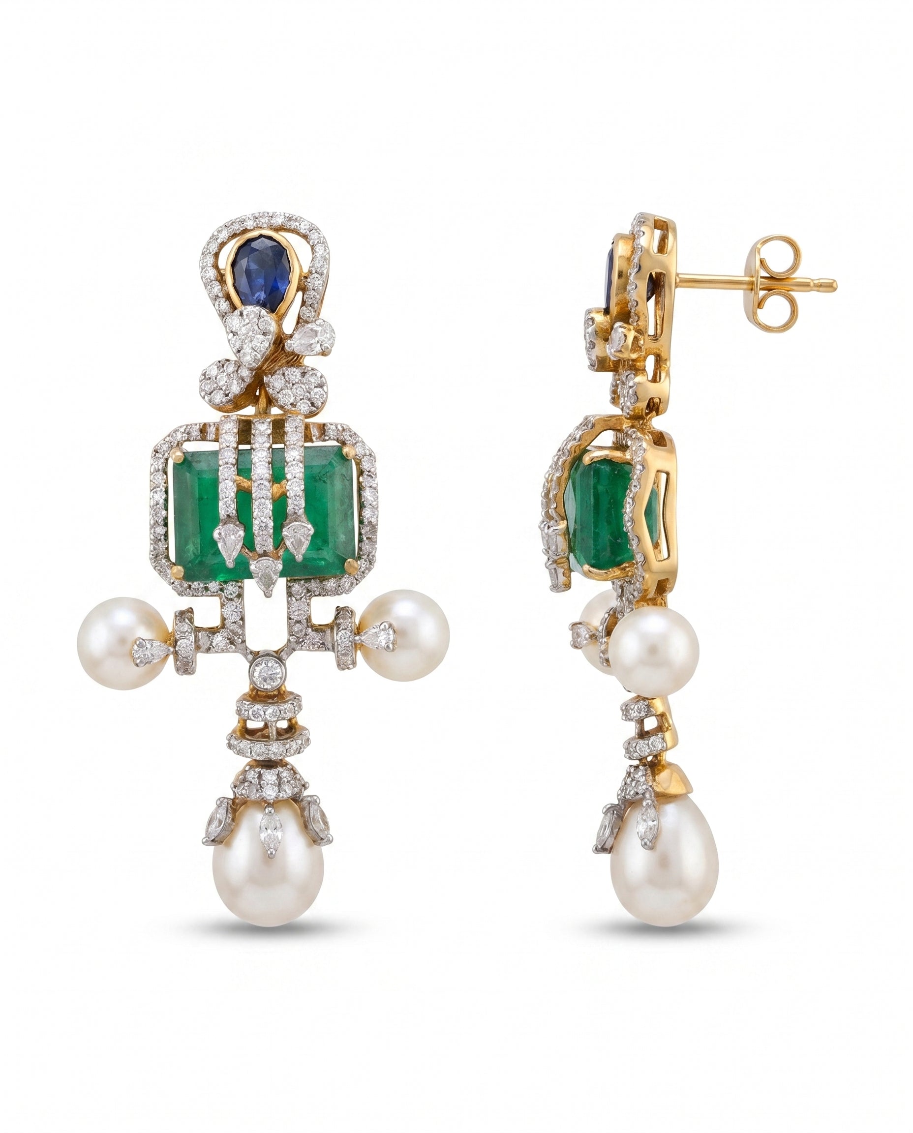Pearl Chandelier Earrings