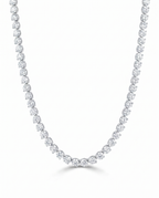 Classic Silver Single line Necklace
