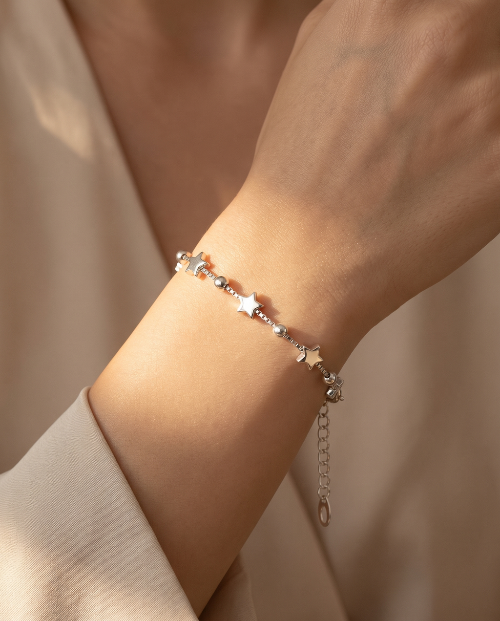 Star & Ball Station Bracelet