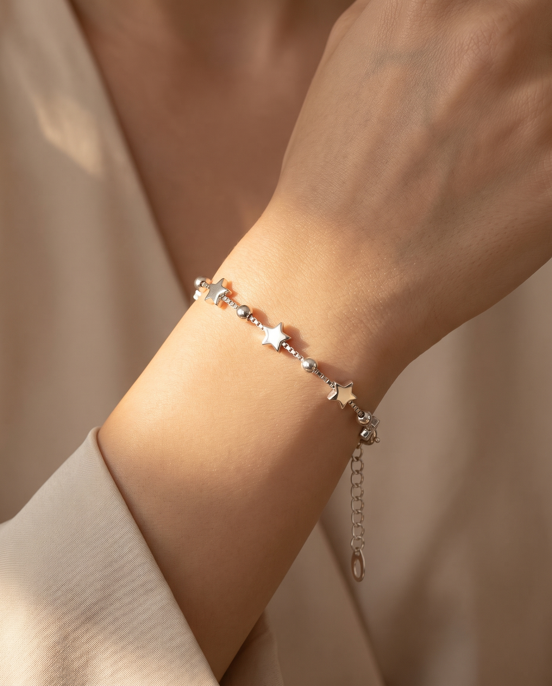 Star & Ball Station Bracelet