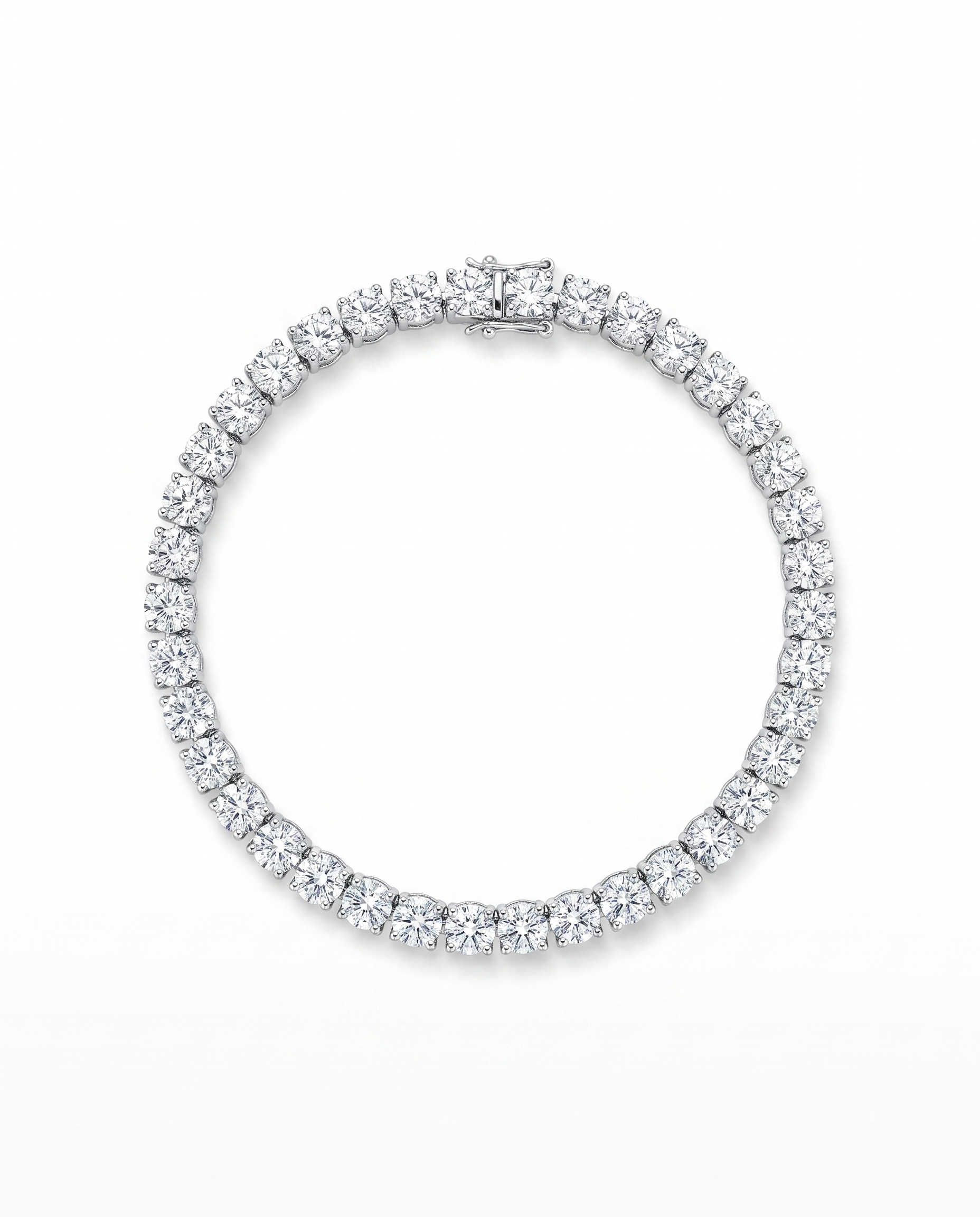 Circle Tennis Bracelet