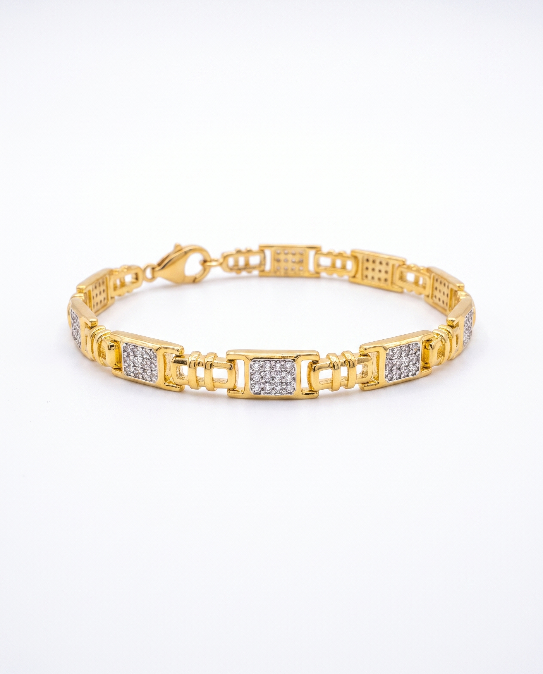 Pave Link Bracelet