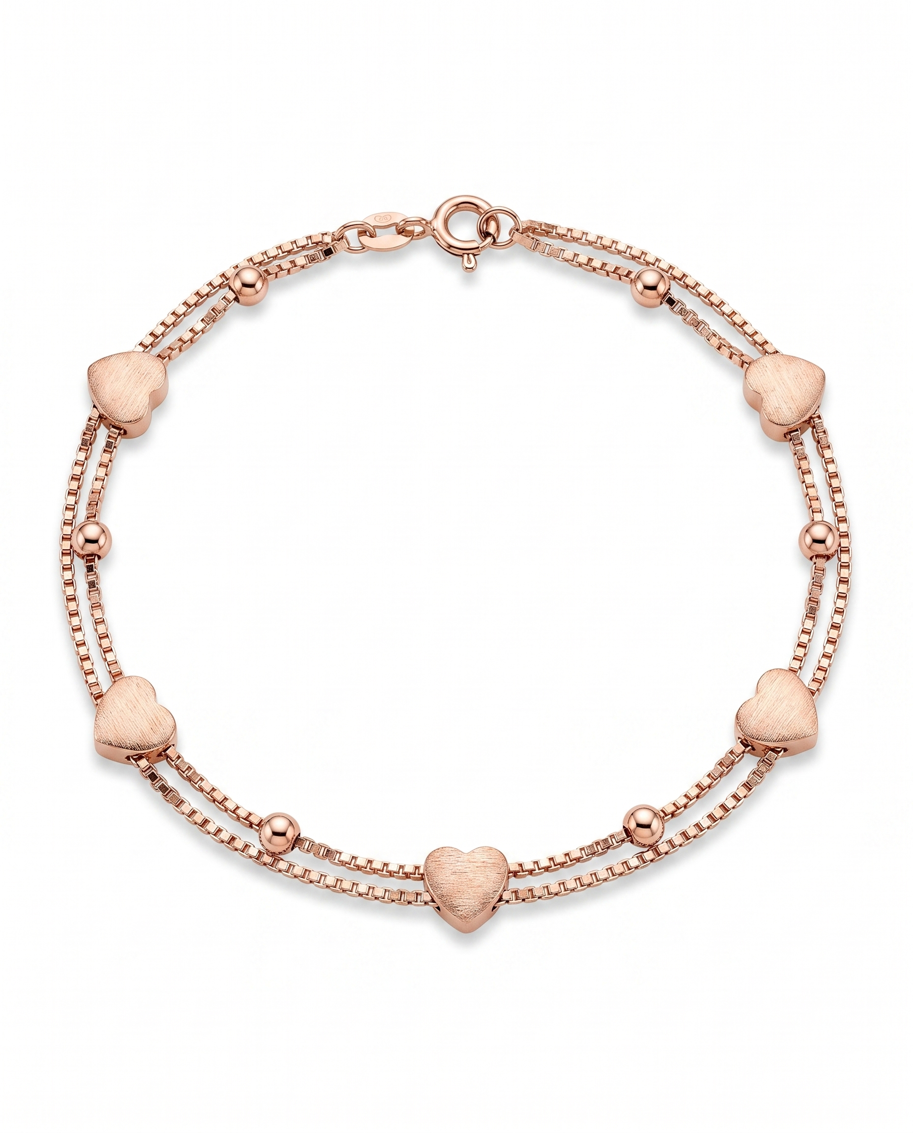 Heart Charm Bracelet