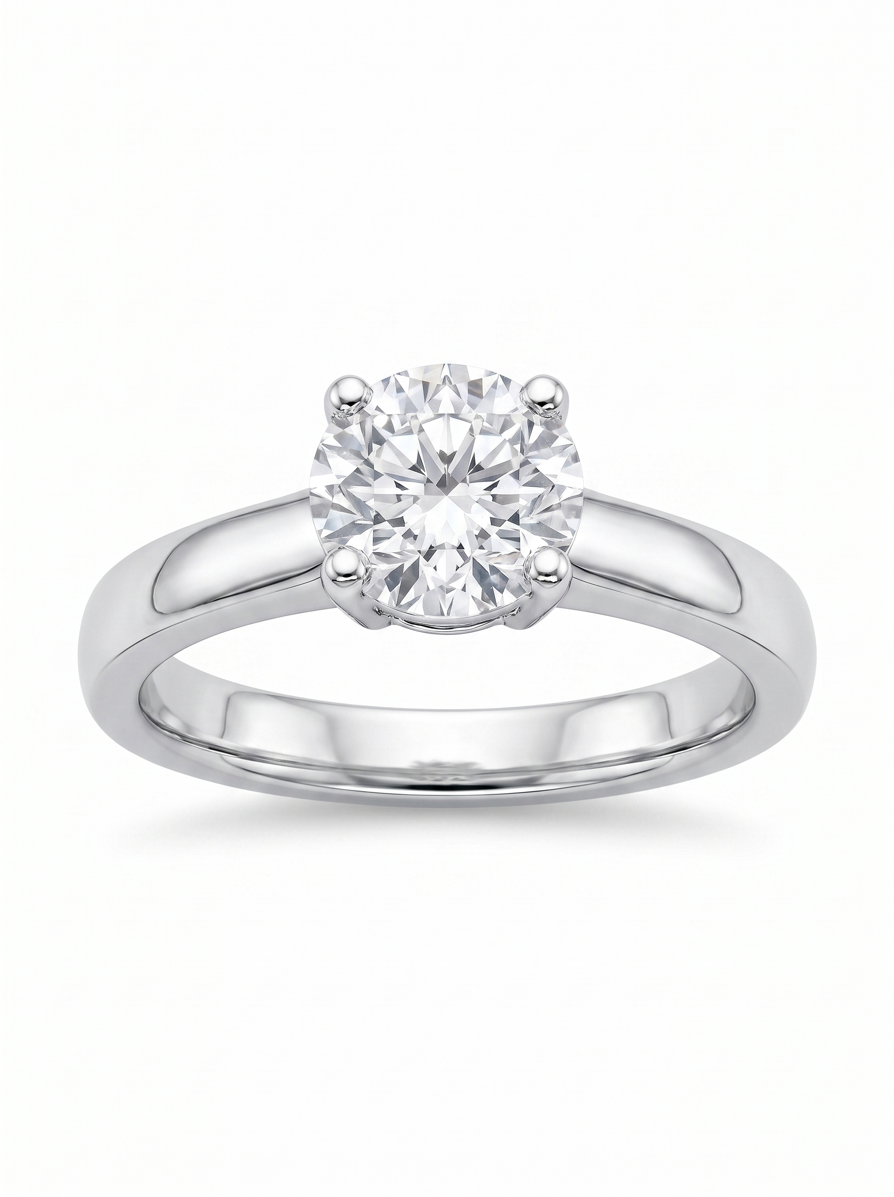 Classic Round Solitaire Ring