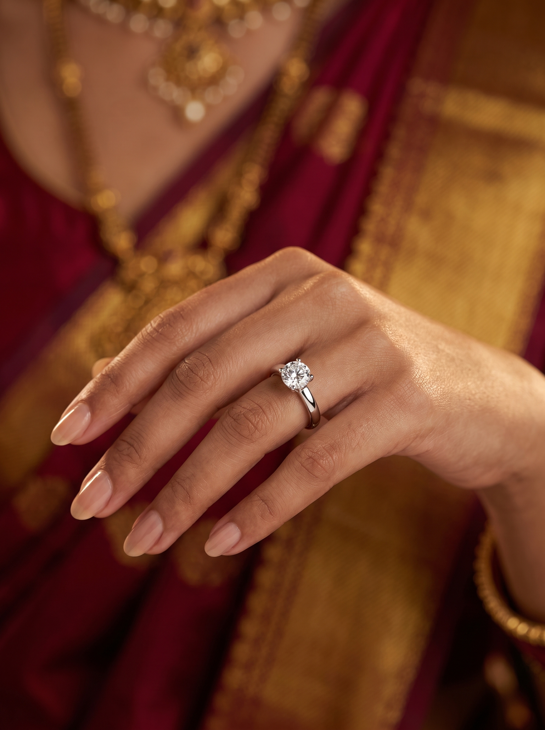 Classic Round Solitaire Ring