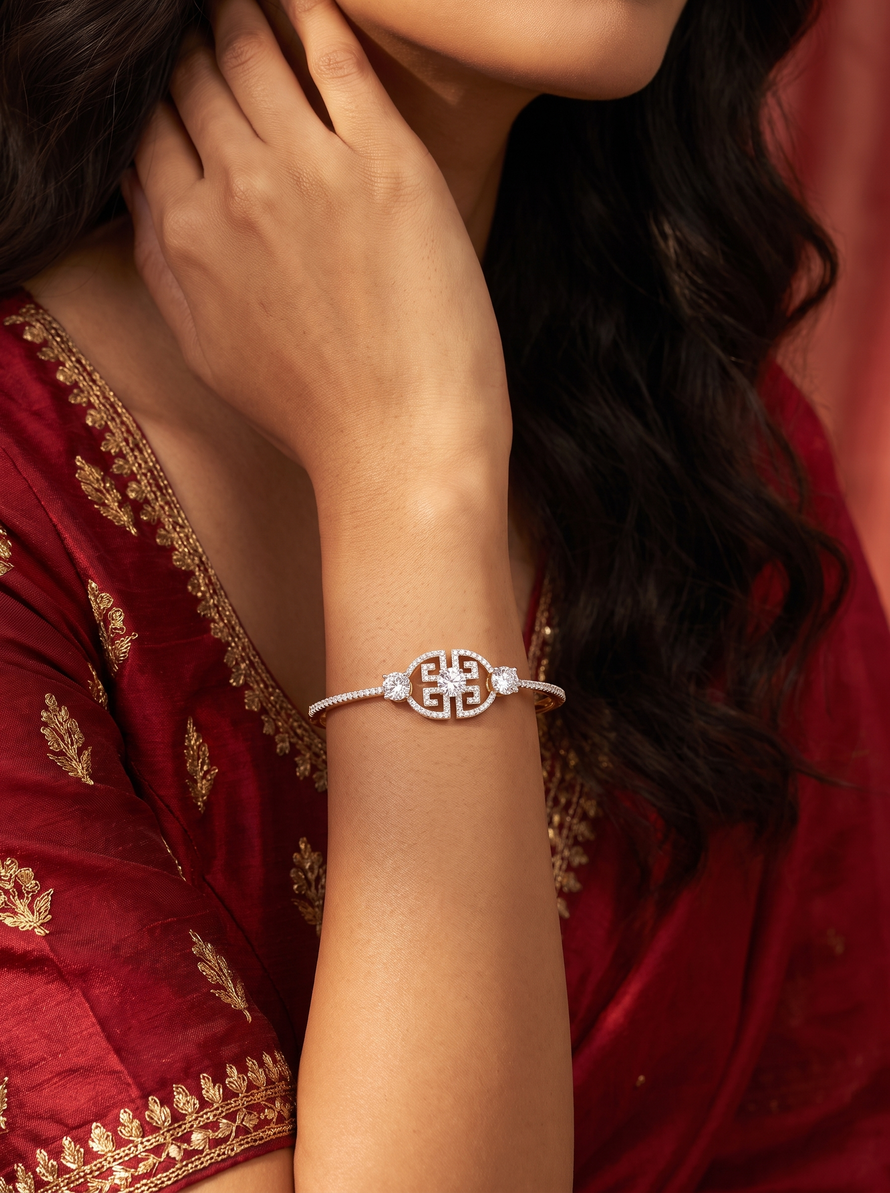 Ornate Bangle Bracelet