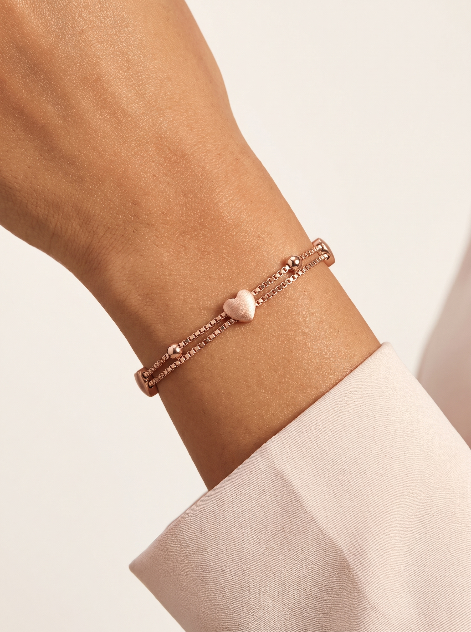 Heart Charm Bracelet