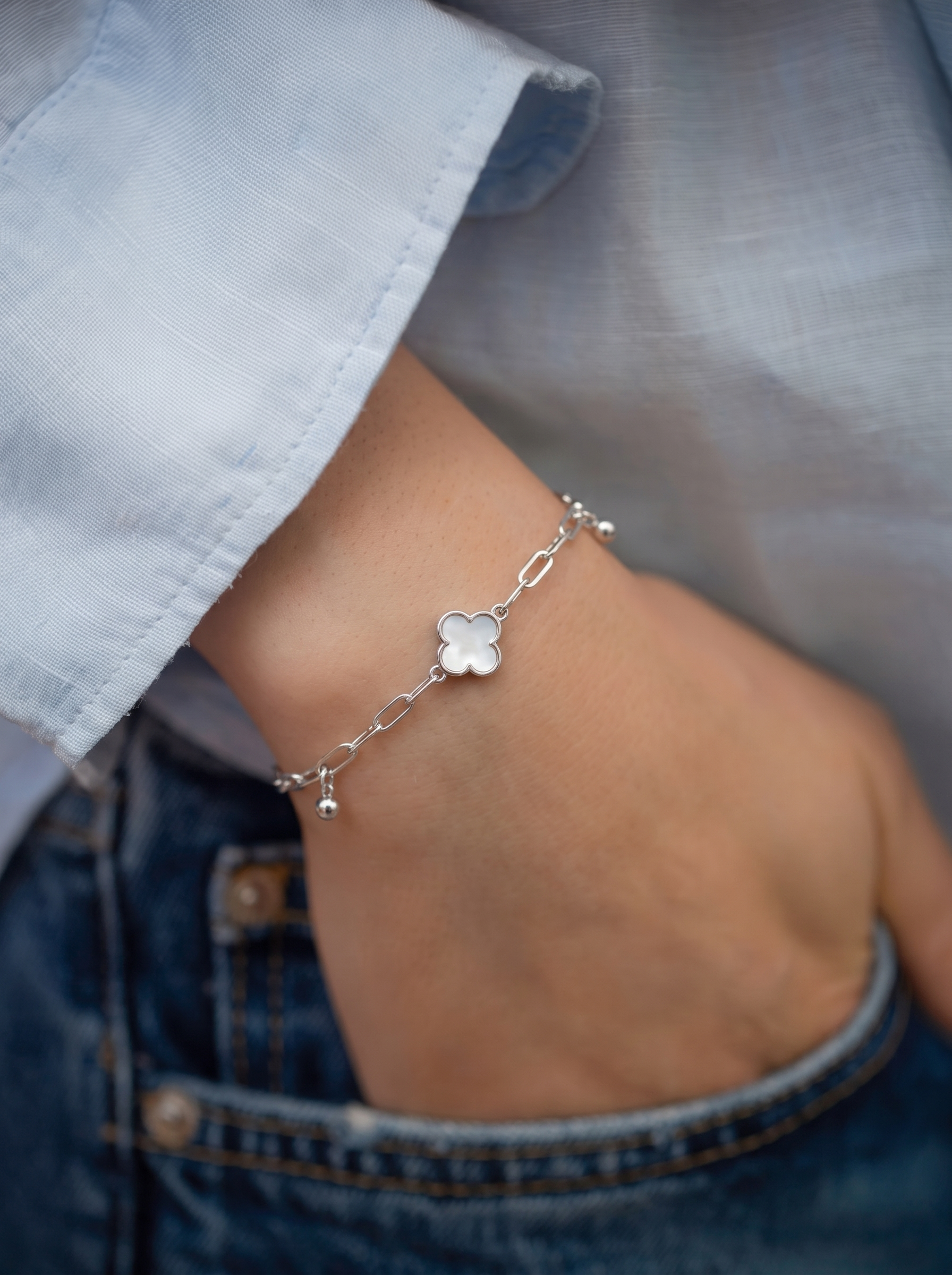 Clover Link Bracelet