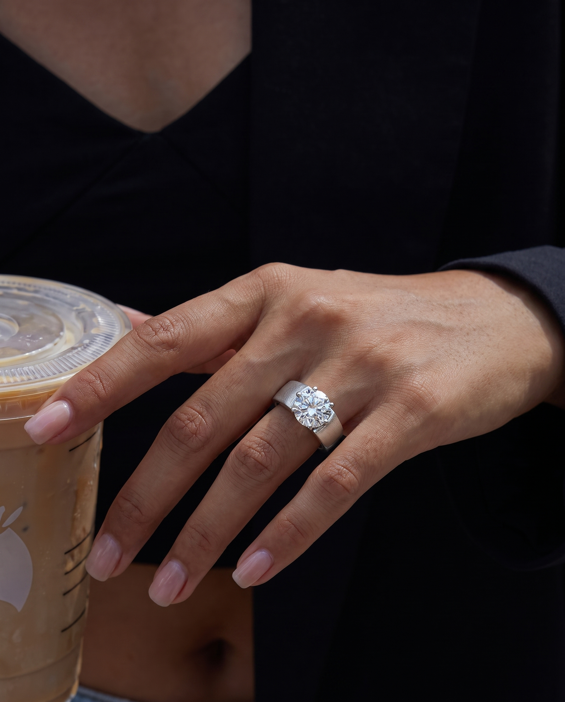 Bold Solitaire Ring